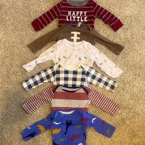 6M Baby Boy Onesie Lot